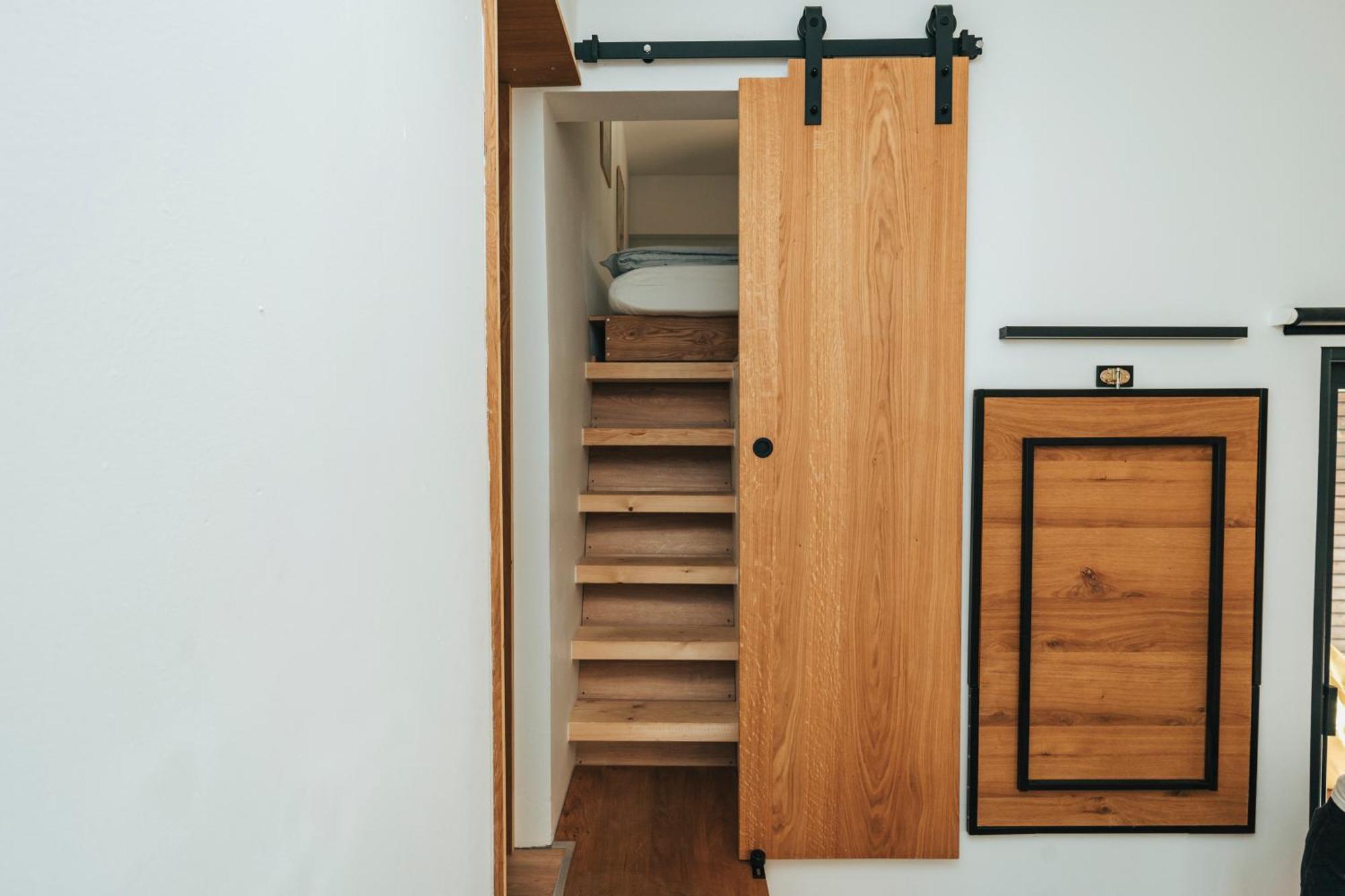 Modernes Tinyhouse Trailer Cabins Am Waldrand - Mit Seezugang Eging Exterior foto